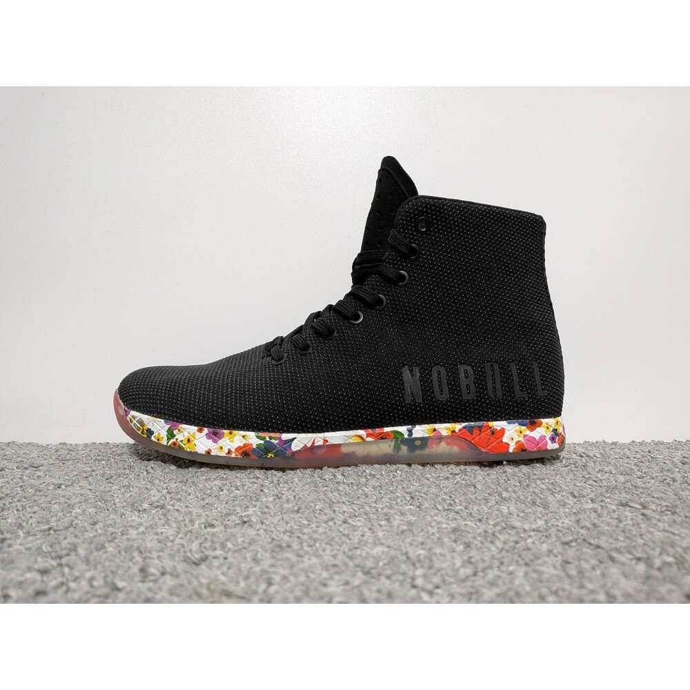 Nobull High Top Trainer Shoes  Crossfit Training Superfabric Mens Size 10 Black